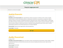 Tablet Screenshot of crescerh.com.br
